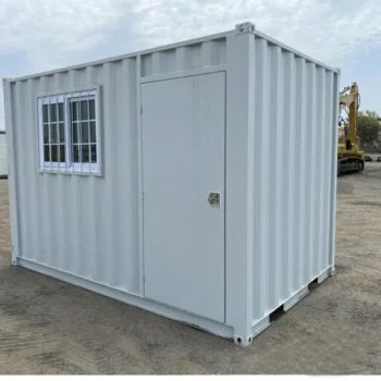 12' Small Cubic Shipping Cargo Storage Container Container office w/Door+Window